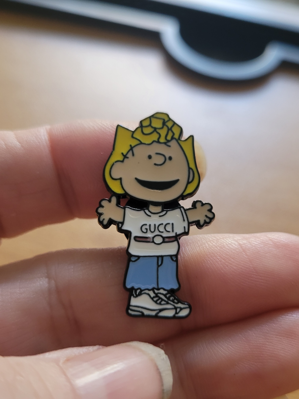 🍁NEW🍁 Sally Brown Enamel Pin